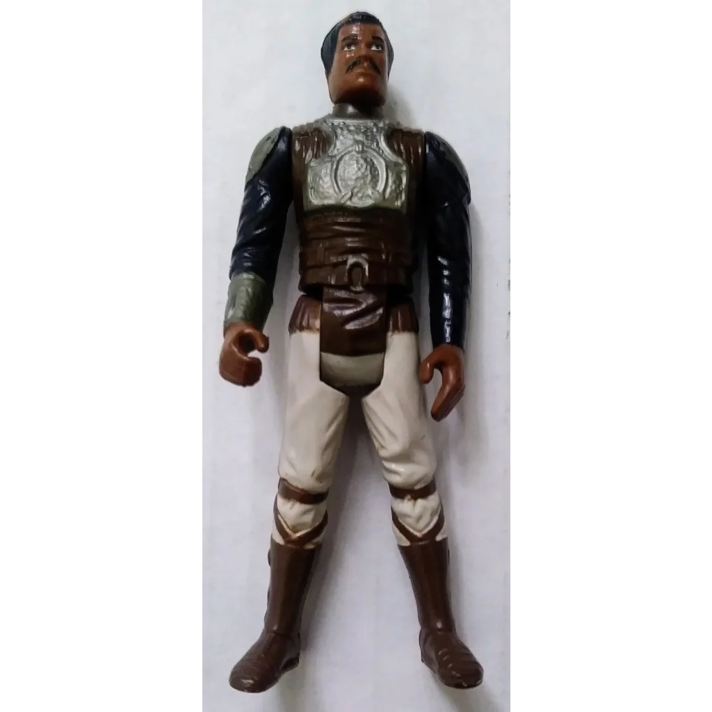 Vintage 1983 Lando Calrissian in skiff guard disguise Star Wars action figure