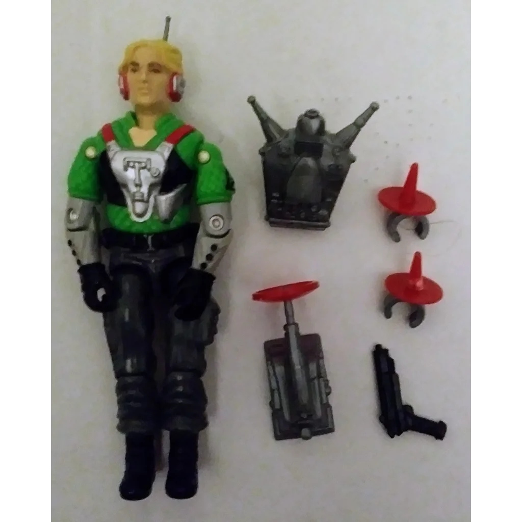 Vintage 1987 GI Joe Action Figure Psyche Out in deceptive warfare gear