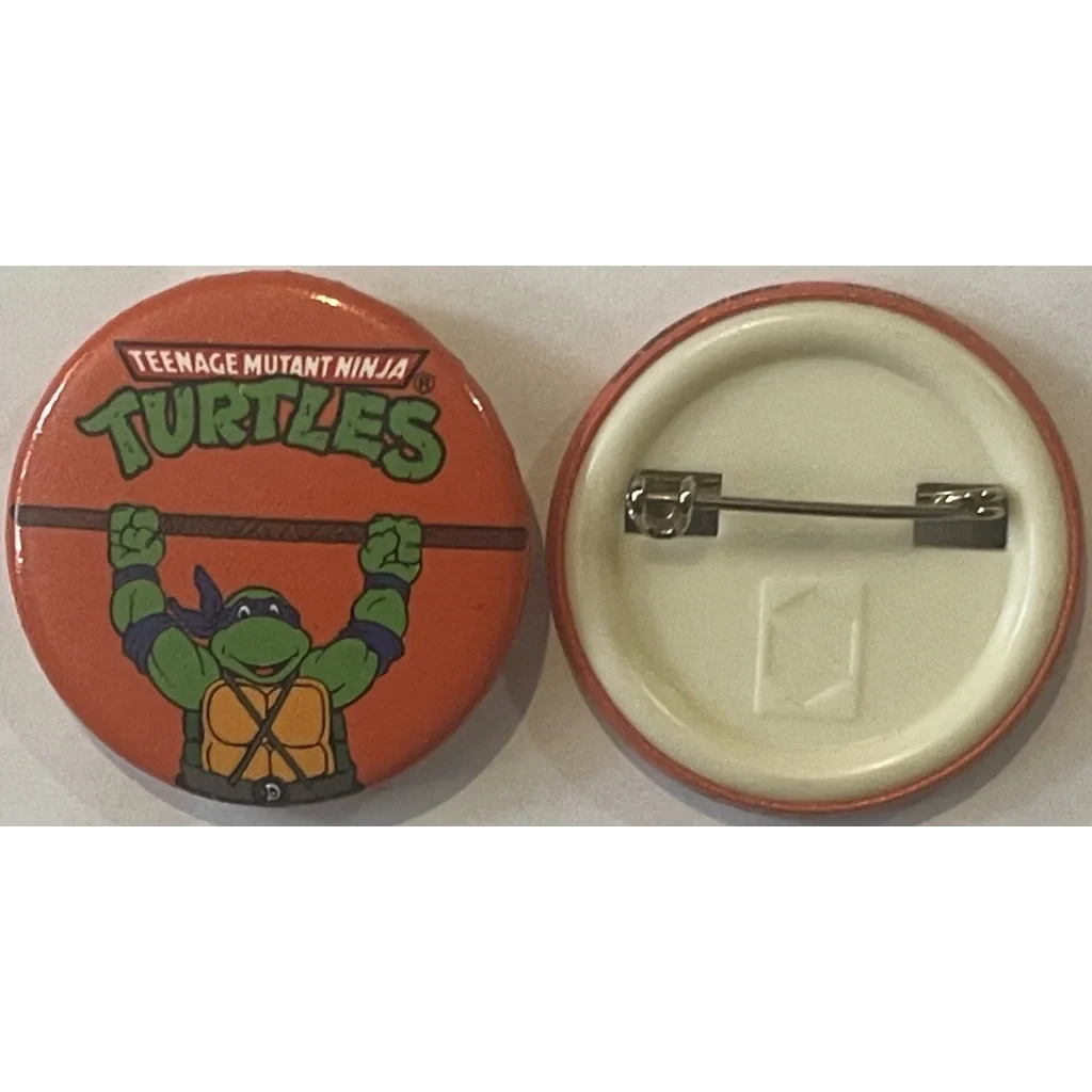 Vintage 1990 Teenage Mutant Ninja Turtles Movie Pin Donatello TMNT Advertisements Antique Misc. Collectibles