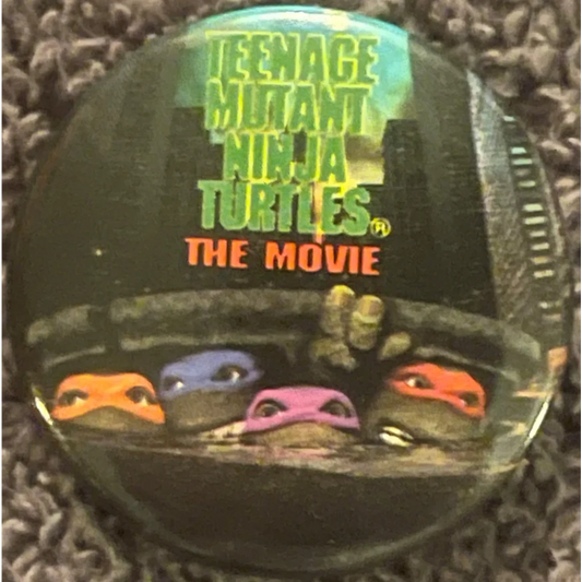 Vintage 1990 Teenage Mutant Ninja Turtles Movie Pin Sewer Peeking Tmnt Advertisements and Antique Gifts Home page TMNT