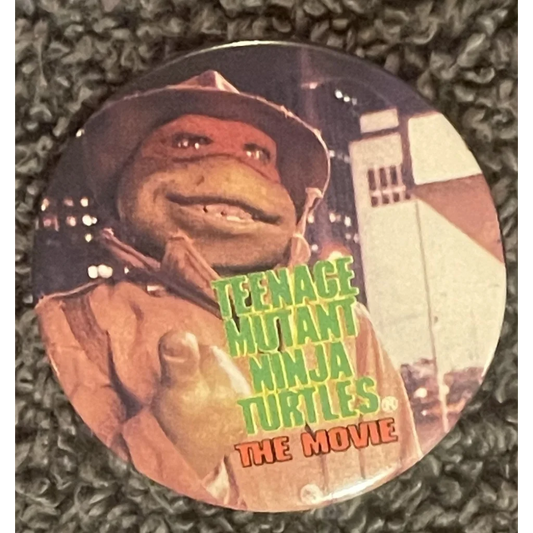 Vintage 1990 Teenage Mutant Ninja Turtles Movie Pin Thumbs Up Tmnt Advertisements and Antique Gifts Home page Rare TMNT