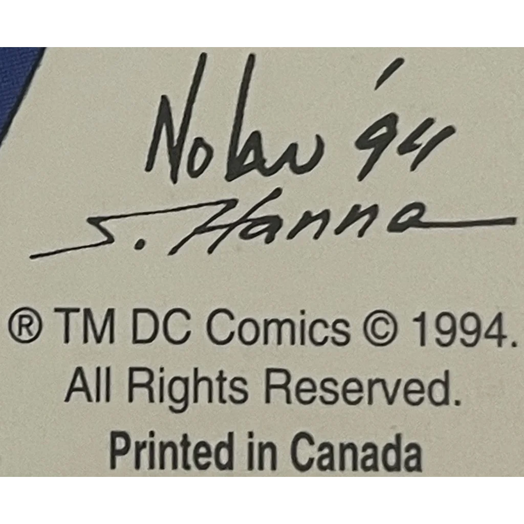 Vintage 1990s 🦇 Batman vs DC Comics Postcard Incredible Graham Nolan Art! - Collectibles - Antique Misc.