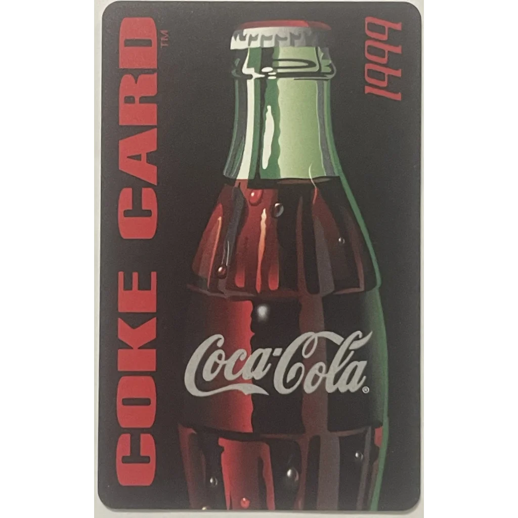 1999 Coca‑Cola Regional Promo Credit Card with Accordion Fold‑Out