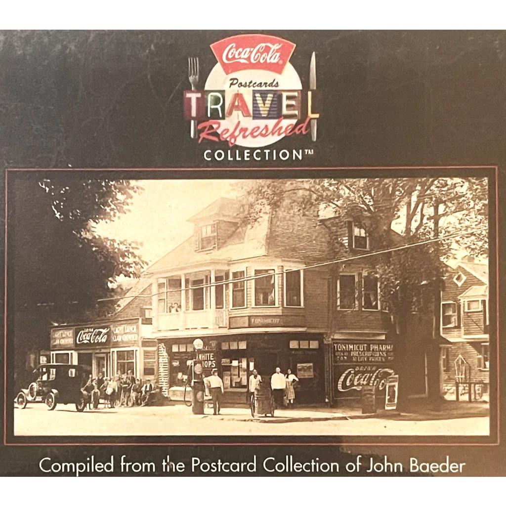 Vintage 1990s Coke Coca Cola Travel Refreshed Unopened Postcard Set Americana! Advertisements Set: Rare Americana