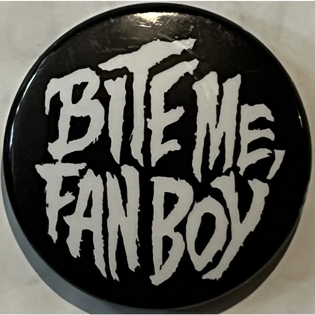 Vintage 1990s 💞 DC Comics’ Lobo’s Back #1 Bite Me Fan Boy Promo Pin Pinback - Collectibles - Antique Misc.