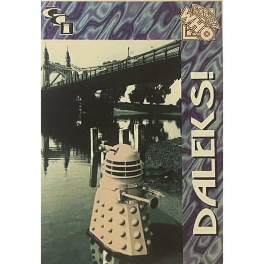 Vintage 1990s Doctor Who Daleks! Trading Card 1 Terrorizing the Dr Since 1963! Collectibles and Antique Gifts Home page