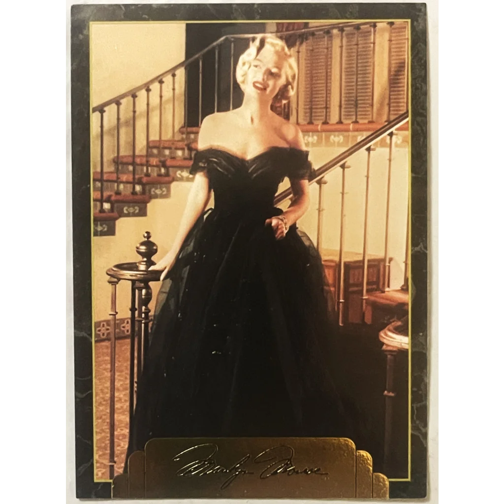 Vintage 1990s Marilyn Monroe Collectible Card Number 126 by Sports Time Inc. Collectibles Antique Items | Memorabilia