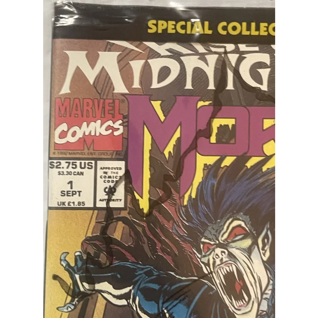 Vintage 1990s Morbius 🧛 Living Vampire #1 Collectors’ Edition Factory Sealed! Collectibles Antique Collectible