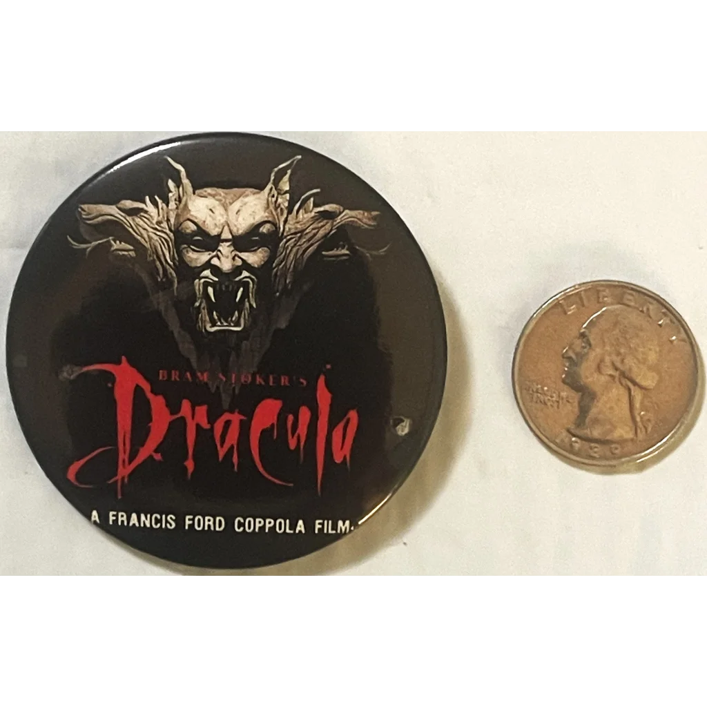 Vintage 🧛 1992 Bram Stoker’s Dracula Movie Pin Francis Ford Coppola Film Promo! Collectibles Antique Collectible