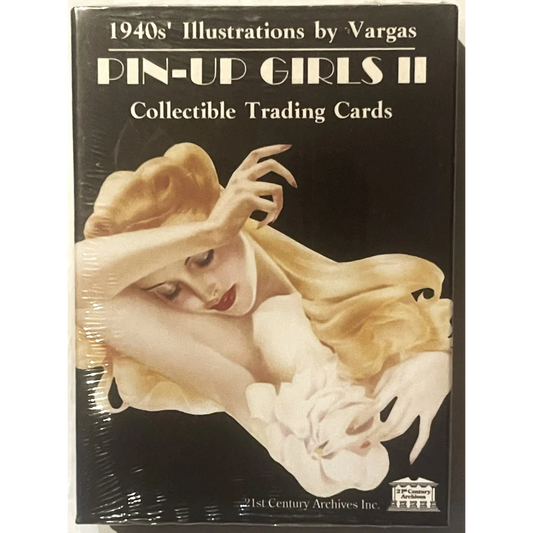 Vintage 1993 Pin-Up Girls II Collectible Trading Card Complete Set Sealed! Pinup Collectibles and Antique Gifts Home