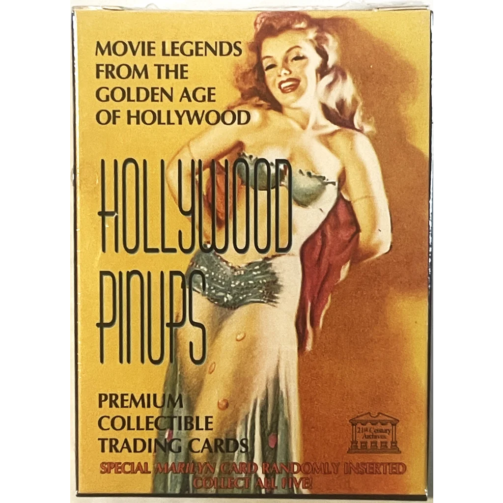 Vintage 1995 Hollywood Pinups Collectible Trading Card Complete Set Sealed! Collectibles Uncover Rare
