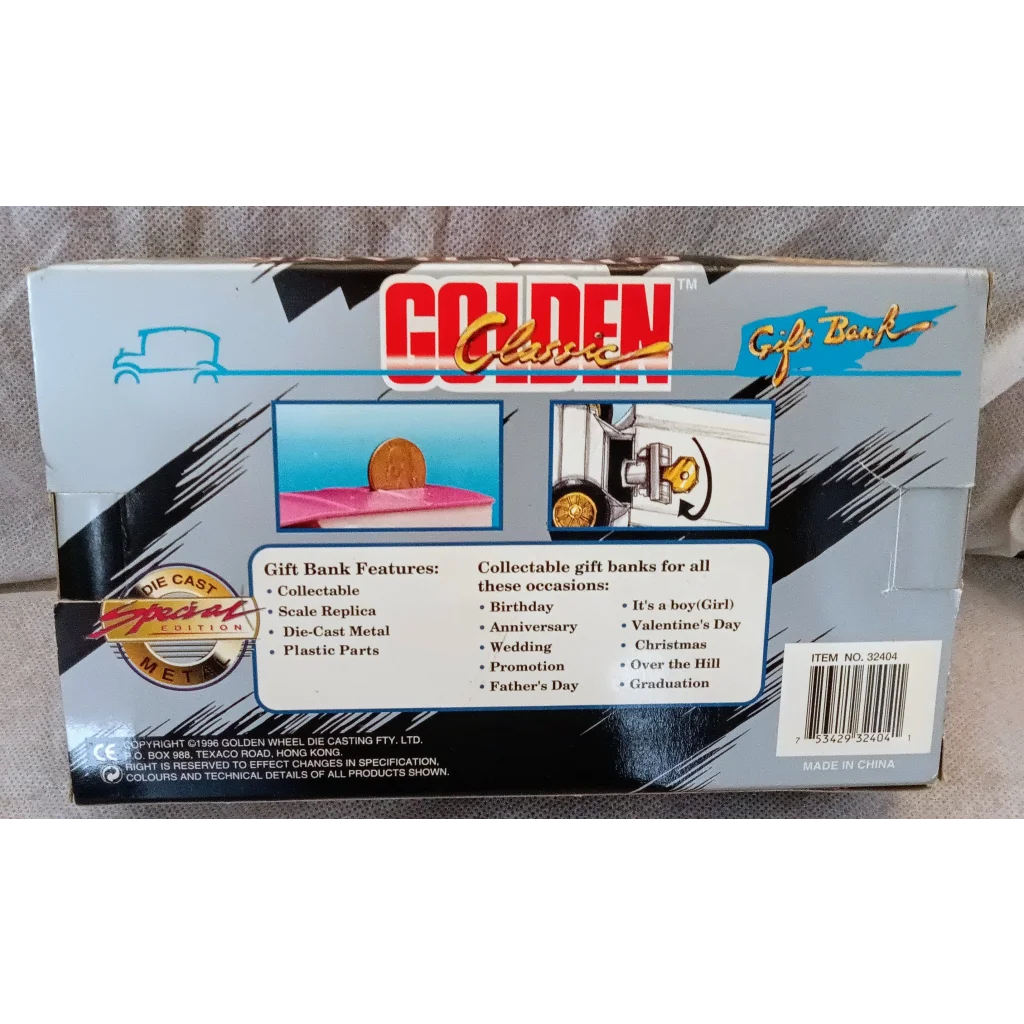 Vintage 1996 Pepsi Cola die cast coin bank truck collectible