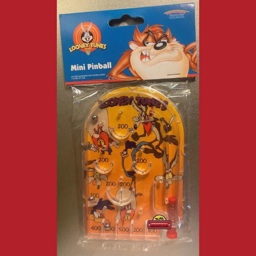 Blast from the Past Looney Tunes Pinball Game 1997 in fun packaging with classic characters