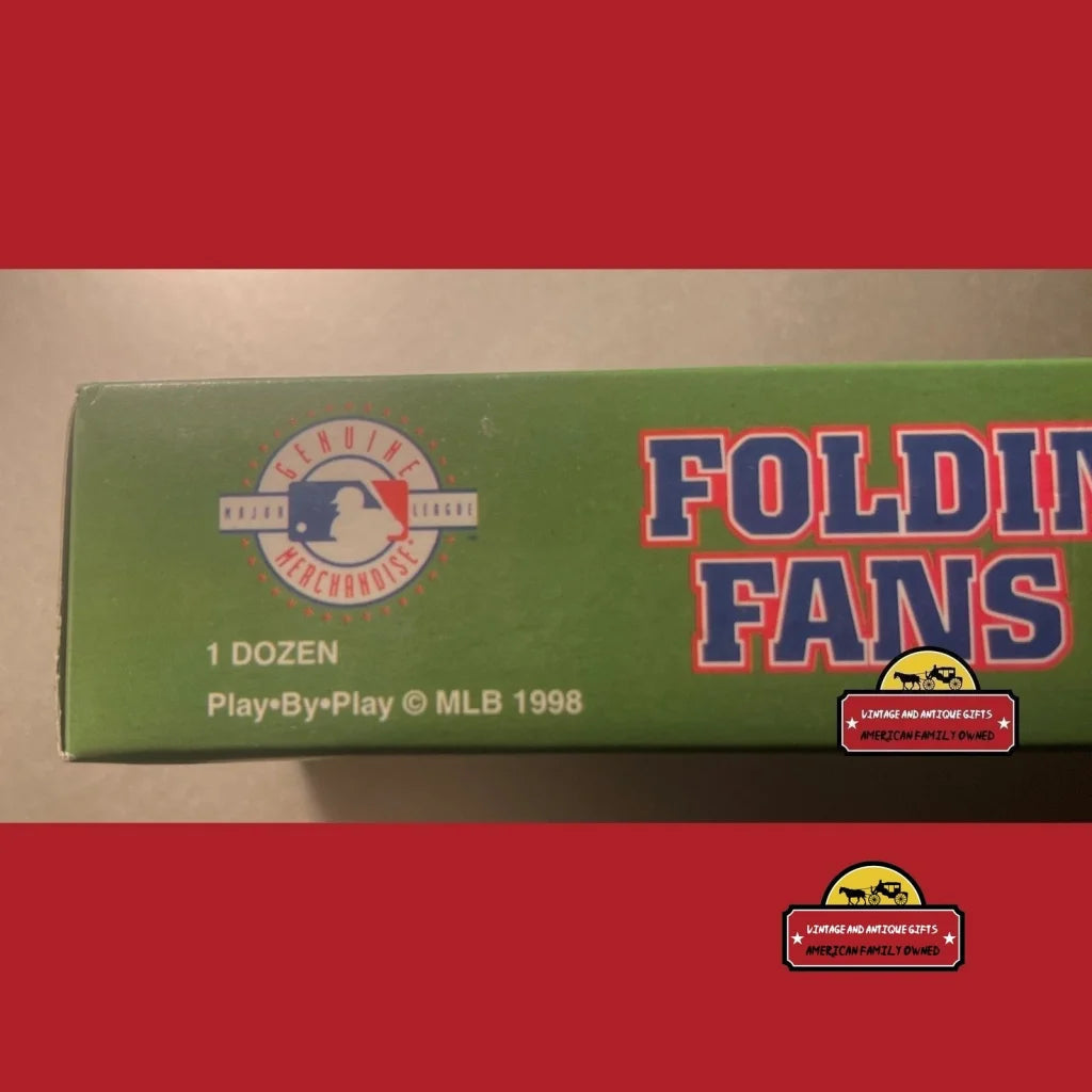 Vintage 1998 MLB Folding Fan Chicago White Sox It’s Baseball Season!!! Advertisements Antique Collectible Items