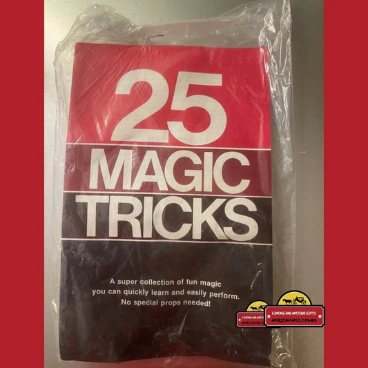 Vintage 25 Magic Tricks Kit Unopened Original Packaging 1970s Advertisements Rare – | Limited Edition