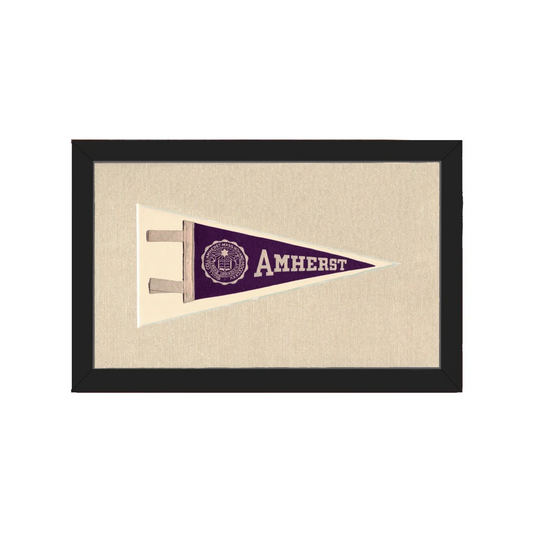 Vintage Amherst College Pennant | Americana Memories | vintageantiquesgifts.com