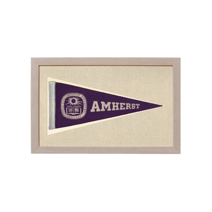 Vintage Amherst College Pennant | Vintage Americana Sports Memorabilia | vintageantiquesgifts.com