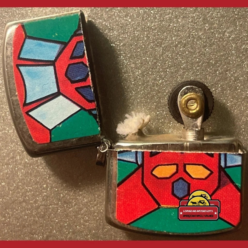 Vintage Anime Getter Robo Lighter 1970s First Transforming Robot Ever! Advertisements Antique Collectible Items