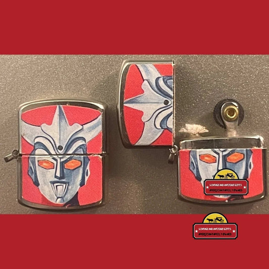 Vintage Anime Ultraman Leo Gen Ootori Lighter 1970s Very Collectible! Advertisements Antique Collectible Items