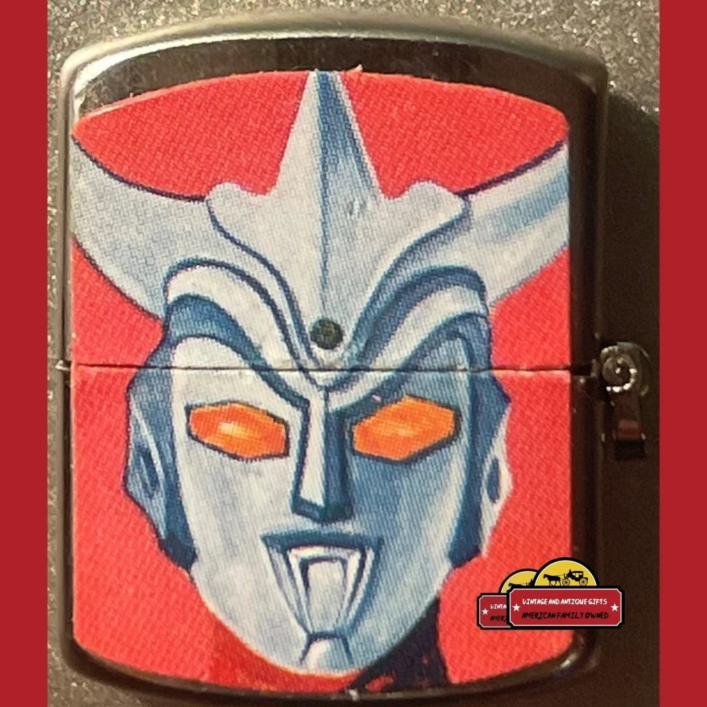 Vintage Anime Ultraman Leo Gen Ootori Lighter 1970s Very Collectible! Advertisements Antique Collectible Items