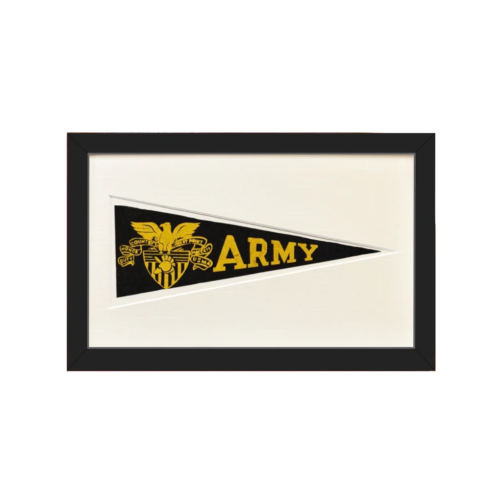 Vintage Army Hormel Pennant | Americana Memories | vintageantiquesgifts.com