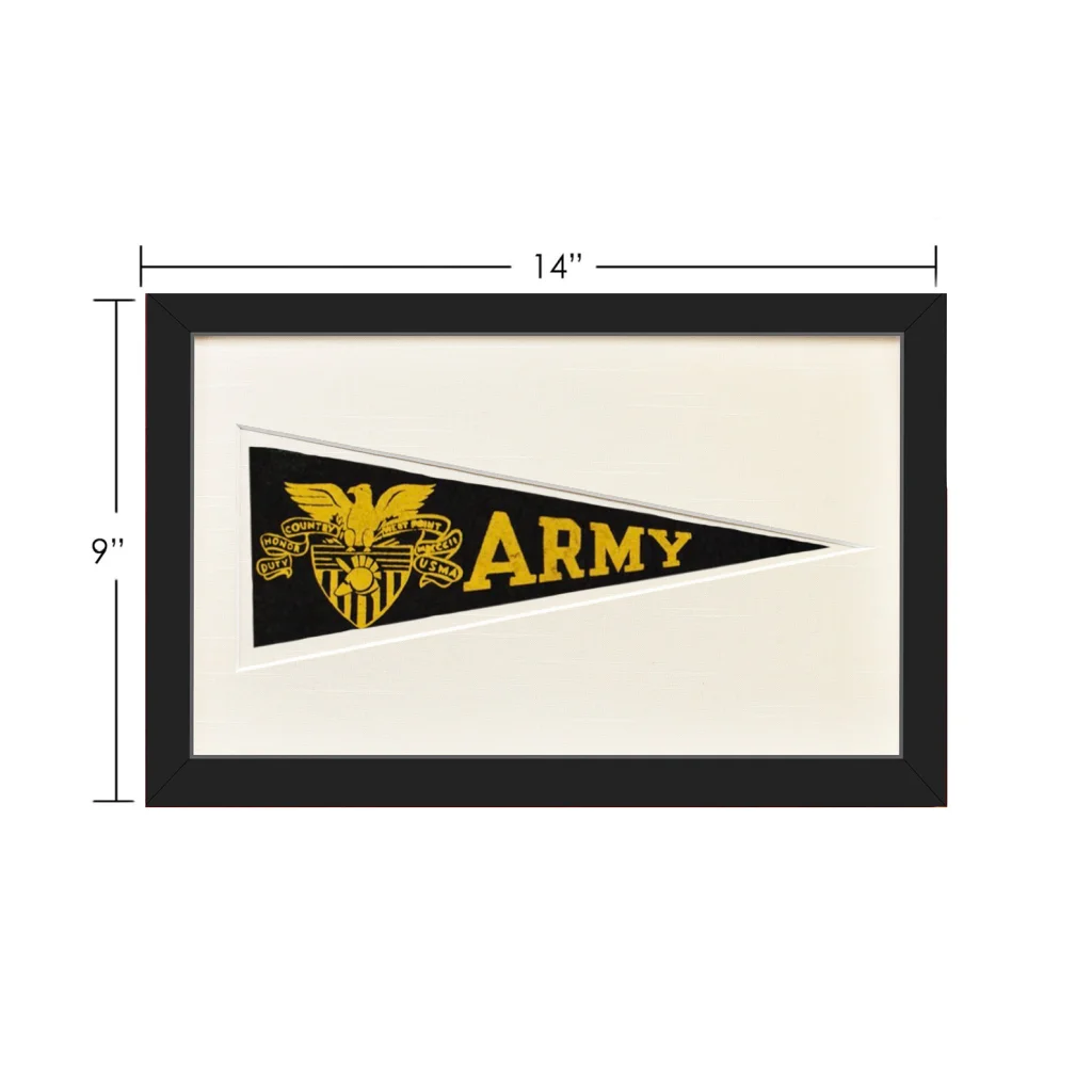 Vintage Army Hormel Pennant | Vintage Collectible Sports Pennant | vintageantiquesgifts.com