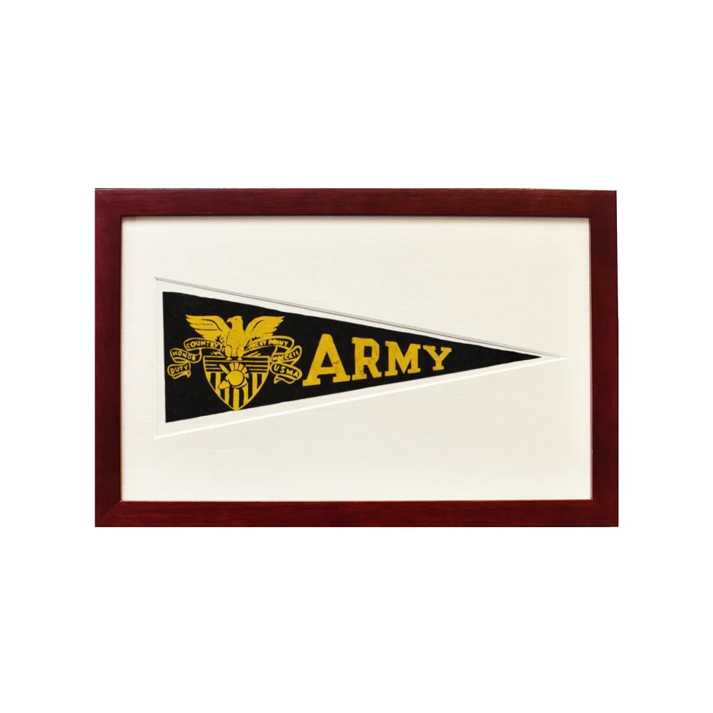 Vintage Army Hormel Pennant | Vintage Americana Sports Memorabilia | vintageantiquesgifts.com