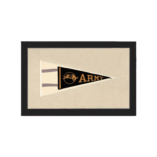 Vintage Army Pennant | Americana Memories | vintageantiquesgifts.com