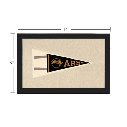 Vintage Army Pennant | Vintage Collectible Sports Pennant | vintageantiquesgifts.com