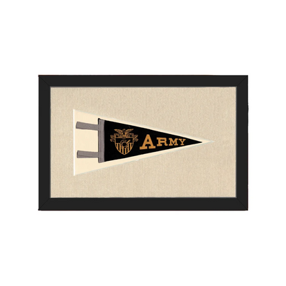 Vintage Army Pennant | Americana Memories | vintageantiquesgifts.com
