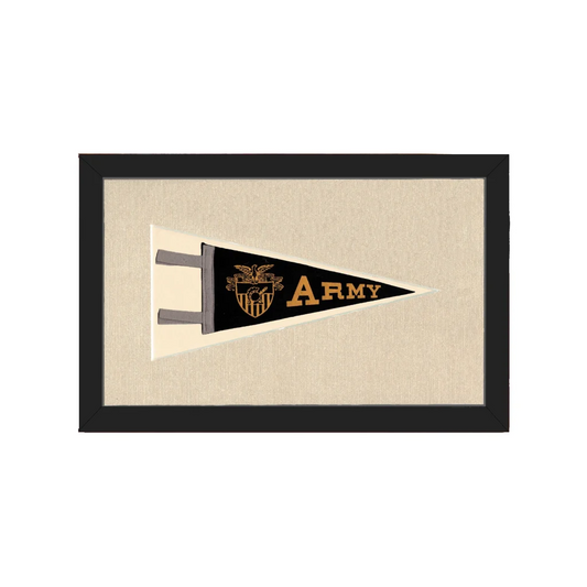 Vintage Army Pennant | Americana Memories | vintageantiquesgifts.com