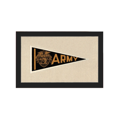 Vintage Army Pennant | Americana Memories | vintageantiquesgifts.com
