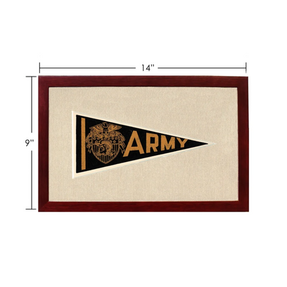 Vintage Army Pennant | Vintage Americana Sports Memorabilia | vintageantiquesgifts.com