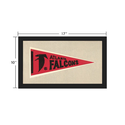 Vintage Atlanta Falcons Pennant | Vintage Collectible Sports Pennant | vintageantiquesgifts.com