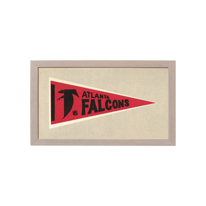 Vintage Atlanta Falcons Pennant | Vintage Americana Sports Memorabilia | vintageantiquesgifts.com