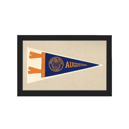 Vintage Augustana College Pennant | Americana Memories | vintageantiquesgifts.com