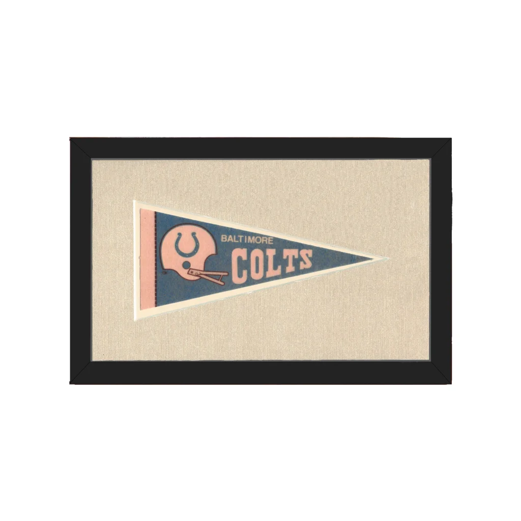 Vintage Baltimore Colts Pennant | Americana Memories | vintageantiquesgifts.com