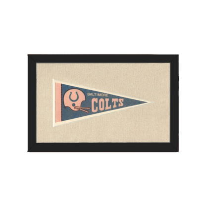 Vintage Baltimore Colts Pennant | Americana Memories | vintageantiquesgifts.com