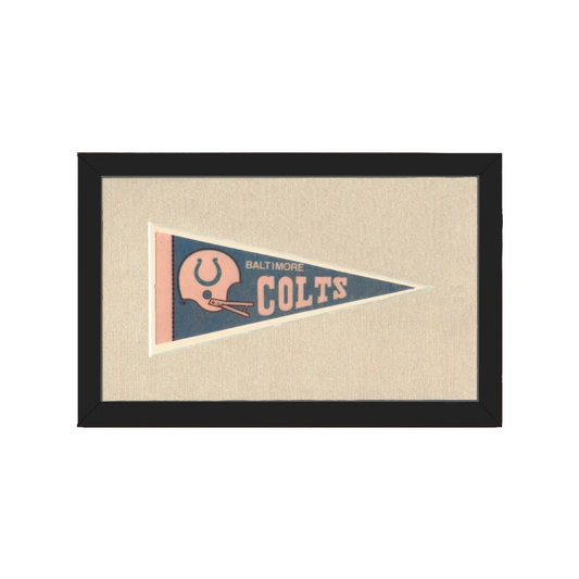 Vintage Baltimore Colts Pennant | Americana Memories | vintageantiquesgifts.com