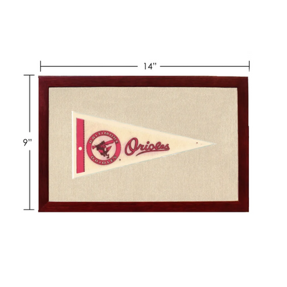 Vintage Baltimore Orioles Pennant | Vintage Americana Sports Memorabilia | vintageantiquesgifts.com