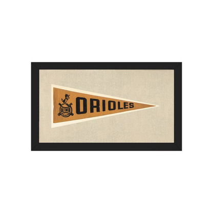 Vintage Baltimore Orioles Pennant | Americana Memories | vintageantiquesgifts.com