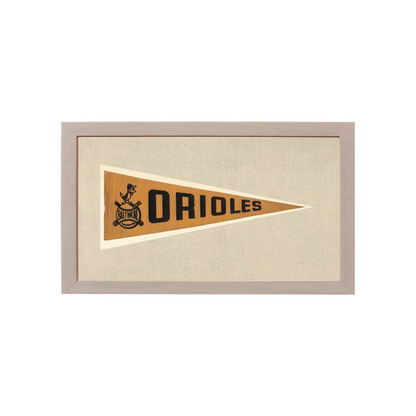 Vintage Baltimore Orioles Pennant | Vintage Americana Sports Memorabilia | vintageantiquesgifts.com