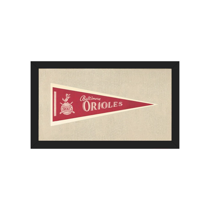 Vintage Baltimore Orioles Pennant | Americana Memories | vintageantiquesgifts.com