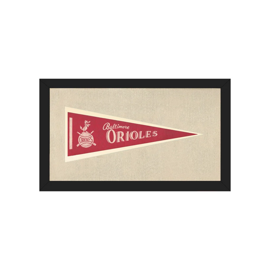 Vintage Baltimore Orioles Pennant | Americana Memories | vintageantiquesgifts.com