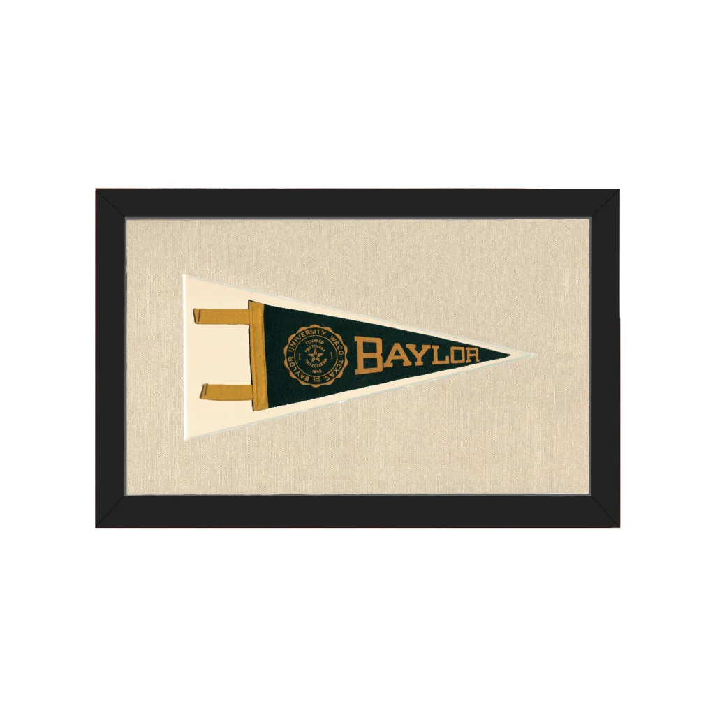 Vintage Baylor University Pennant | Americana Memories | vintageantiquesgifts.com