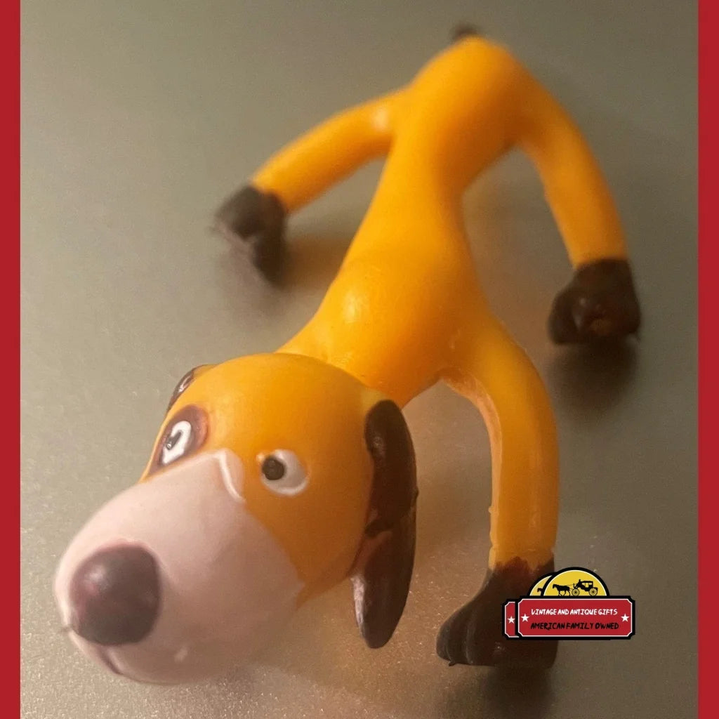 Vintage Bendable Poseable Dog Toy Figure Anime Promotional Item 1978 Advertisements and Antique Gifts Home page
