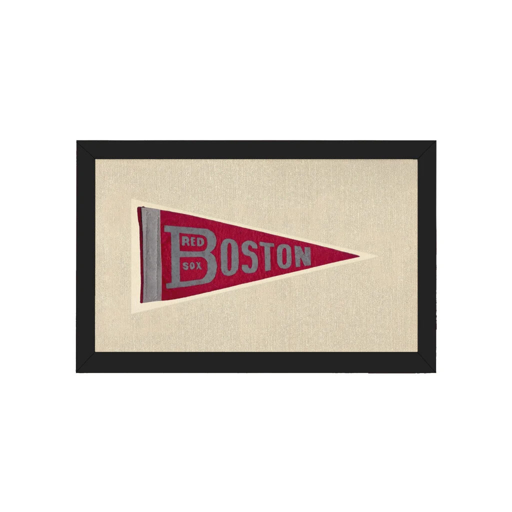 Vintage Boston Red Sox Pennant | Americana Memories | vintageantiquesgifts.com