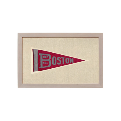 Vintage Boston Red Sox Pennant | Vintage Americana Sports Memorabilia | vintageantiquesgifts.com