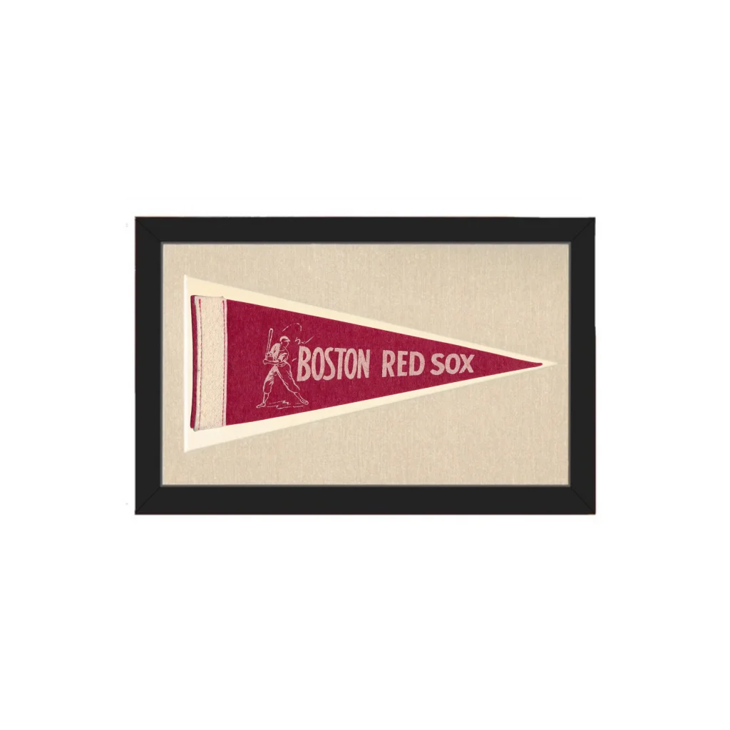 Vintage Boston Red Sox Pennant | Americana Memories | vintageantiquesgifts.com