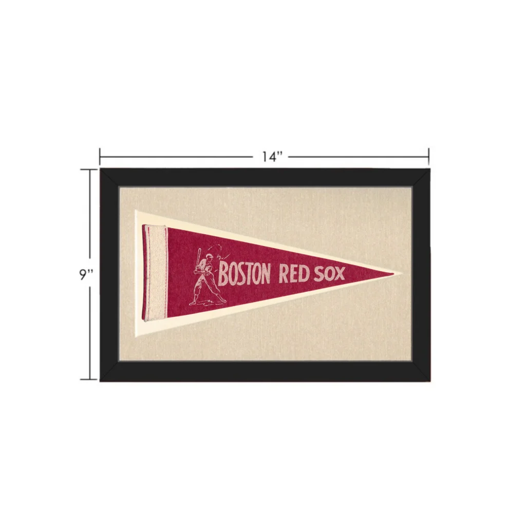 Vintage Boston Red Sox Pennant | Vintage Collectible Sports Pennant | vintageantiquesgifts.com